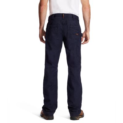 Ariat Work: FR M4 Low Rise Workhorse Boot Cut Pantalones Hombre - Azul Marino (QGCFD1687)